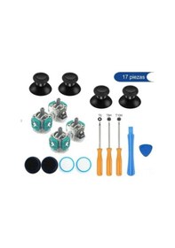 Resim Symbee Xbox One Ps4 Ps5 Oyun Kumandası 3d Joystick Ve 17 Parça Tamir Seti - Taşınabilir Ve Eğlenceli 
