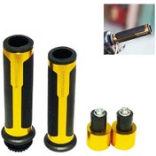 Resim Motosiklet Modifikasyon Aksesuarları El Kavrama Kapağı Gidon Seti Altın Altın 