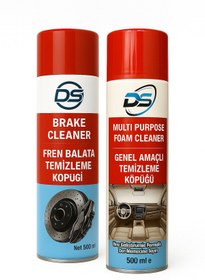 Resim d&s oto bakım 2'li Performans Seti | Balata Spreyi + Temizleme Köpüğü 