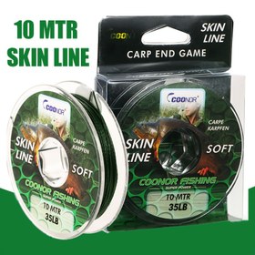 Resim 10m Yeşil PE Balıkçılık Hattı - Anti-Bite Sub Hattı, 6.8KG/9.07KG/15.88KG Güçleri, Avrupa Tarzı Donanım, Ronnie Balıkçılık Seti Aksesuarları, Tuzlu Su Balıkçılığı İçin Dayanıklı ve Güçlü, Karp Balıkçılığı Ekipmanları | Zarif Ambalaj | Pürüzsüz Dokulu 