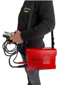 Resim STAXX POWER Stx201k Çanta Tip Super Profesyonel Dijital Ekran Invertör Kaynak Makinesi 201 Amper +10 Ad Elektrod 