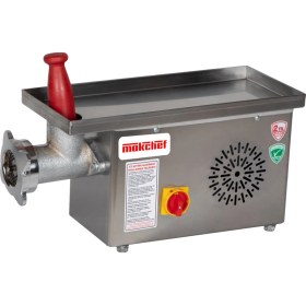 Resim Makchef 12 No Et Kıyma Makinası 0,37 Kw Yedek Ayna + Bıçak + Sucuk Aparatı Hediyeli 