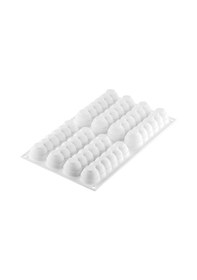 Resim 36.362.87.0065 Silikomart Truffle Eclaır 75 Silikon Kalıp Kahverengi 