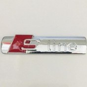 Resim S Line Yazılı Logolu Yapışkan 