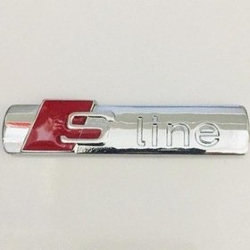 Resim S Line Yazılı Logolu Yapışkan 