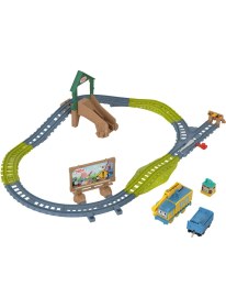 Resim Thomas ve Arkadaşları Motorlu Tren Seti Friends At Work JCY75 