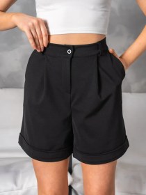 Resim Tanzilyaclo Kadın Pantolon Şortları 338817019 Siyah 