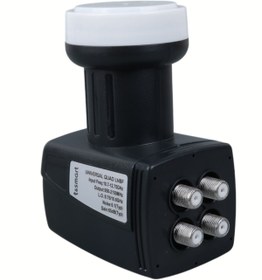 Resim usin Full Ultra Hd 3d 4k Uyumlu Yağmur Korumalı Dörtlü Quad Çanak Uydu Lnb 4lü LNB 