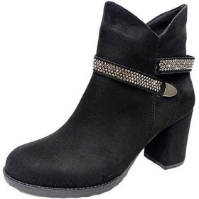 Resim Bianca 153 Süet Trend Fashion Kadın Bot Siyah 