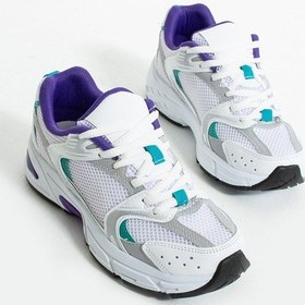 Resim Unisex Spor Ayakkabı Mor 