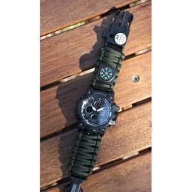 Resim North Pacific Çok Fonksiyonlu 5 In 1 Kampçı Outdoor Kol Saati 