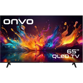Resim Onvo 65OVF9250UQ 65" 165 Ekran Uydu Alıcılı 4K Ultra HD Google Smart QLED TV 