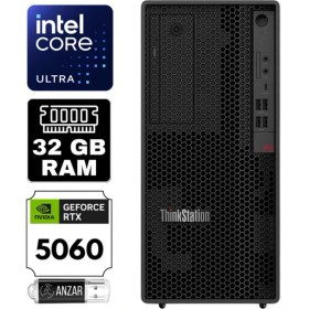 Resim Lenovo Thinkstation P2 Gen2 Intel Ultra 7 265 32GB 2tb SSD Rtx 5060 8gb Freedos 750W Tower 30JQ003PTR-A2 