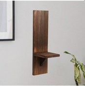 Resim Zcjb Duvar Lambası Mumluk Ahşap Geçit Veranda Kahverengi-67034 