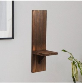 Resim Zcjb Duvar Lambası Mumluk Ahşap Geçit Veranda Kahverengi-67034 