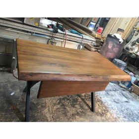 Resim Bintaşmobilya Doğal Gürgen Ağacı Ofis Masası 