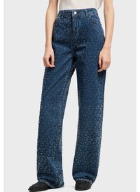 Resim Emporio Armani Bayan Kot Pantolon Ew001119 Af13298 Mb001 Lacivert Lacivert 