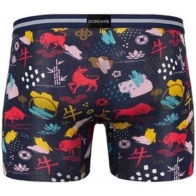 Resim Doreanse Erkek Memox Baskılı Modal Normal Paça Renkli Boxer 1849 (458906912) 