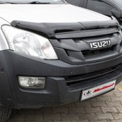 Resim Isuzu D-Max Ön Kaput Koruyucu Rüzgarlığı 2012-2017 Arası Uyumlu 