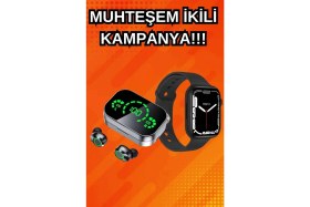 Resim Pileli Store Yeni Nesil Akıllı Saat ve Ucuz Kaliteli Bluetooth Kablosuz Kulaklık Amoled Ekran 