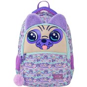 Resim Muggle Okul Çantası Dog Mor Mu-6962 