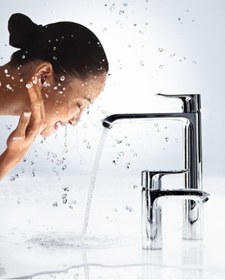 Resim Hansgrohe Metris Tek Kollu Çanak Lavabo Bataryası 260 Kumandalı 