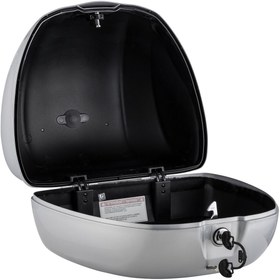 Resim Vespa Primavera/Sprint Parlak Gri Top Case-Çanta 32 LT (Gray G41 ) / PIAGGIO 