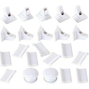 Resim Dianziye 10+2 Manyetik Çekmece Kilitleri - Çocuk Güvenliği İçin Otomatik Kilitleme, Delme Yok Kurulum, Dolap Ve Çekmece Koruyucu Çok Renkli 