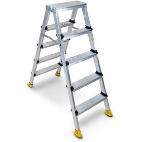 Resim Beykon 5+5 Gold Çift Çıkışlı Alüminyum Merdiven 