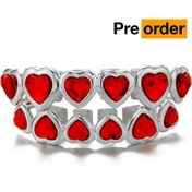 Resim RICH RED HEART GRILLZ(Special Order•High Quality) 