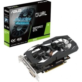 Resim Asus GEFORCE DUAL GTX 1650 4GB 128bit GDDR6 1785MHz OC DVI HDMI DP (DUAL-GTX1650-O4GD6-P) EKRAN KARTI 