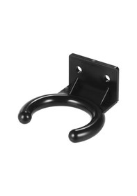 Resim Kablosuz Mikrofon Askısı Mikrofon Duvar Montaj Tutucu Kanca Kelepçe Plastik Malzeme Siyah 