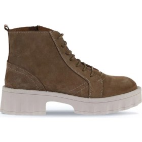 Resim Bueno Shoes Taba Süet Kadın Topuklu Bot 01WV9000 01WV9000 