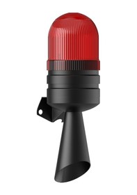 Resim Mesan Xenon Çakar 2 Ses Borulu Elektronik Siren Kırmızı 48vac Ms 5811.1.48vac 