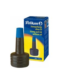 Resim Pelikan Istampa Mürekkebi 28 Ml Mavi 351213 10 Adet 