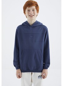 Resim Tommylife Tommy Life Parlament Kapüşonlu Basic Erkek Çocuk Sweatshirt - 11181 Parlament 