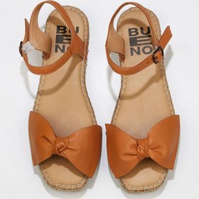 Resim Bueno Shoes Taba Deri Kadın Espadril Sandalet 01wu5206 