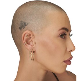 Resim 0.10 ct Taç Pırlanta Piercing 