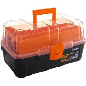 Resim Süper Bag Şeffaf Balıkçı Takım Çantası - Asr5038 