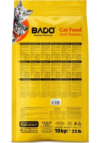Resim Bado Yetişkin Kısır Kedi Maması Somonlu 10 Kg 