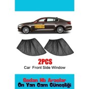 Resim Mazda Mx-5 2005 ve Sonrası Convertible Uyumlu Yan Cam Güneşliği Ön Veya Arka 