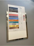 Resim 5 Adet A4 Gümüş Belge Sertifika Çerçevesi Föylük 