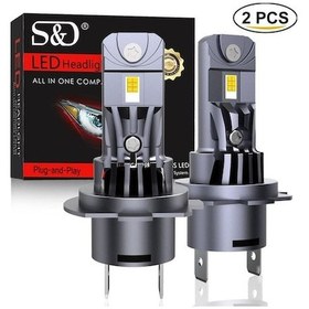 Resim Maiyame H7 Tipi 6000k Led Ön Farı - 2 Adet Paket - Yüksek Güçlü Doğrudan Takma 12v 