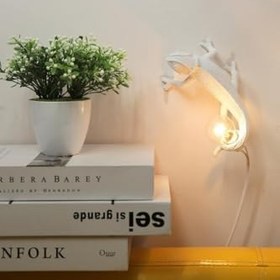 Resim SUME Dekoratif Duvar Lambası Bukalemun Aplik Duvar Aydınlatma Modern Aydınlatma Ev Duvar Dekoru 