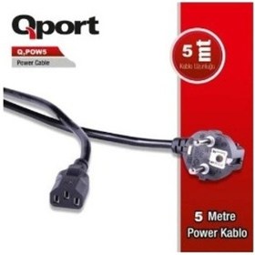 Resim Qport Q-POW5 PC Power Kablosu 