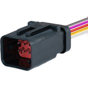 Resim TE Connectivity Dişi Konnektör 8 Pin Kablolu 