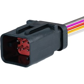 Resim TE Connectivity Dişi Konnektör 8 Pin Kablolu 