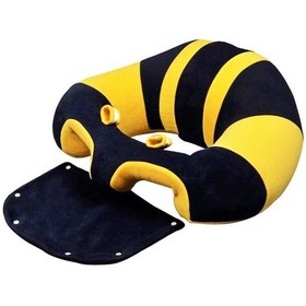 Resim Bebek Destek Oturma Minderi Bebeyatmaz - Lacivert Sarı 