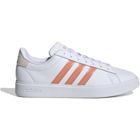Resim Adidas Grand Court Kadın Günlük Ayakkabı Fz6435 Beyaz Fz6435 Beyaz 