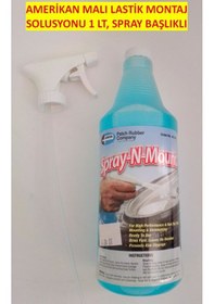 Resim Amerikan Malı Lastik Montaj Solusyonu Mavi - Spray Başlıklı 